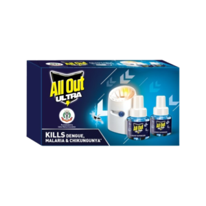 All Out 1 Machine + 2 Refills 45ml