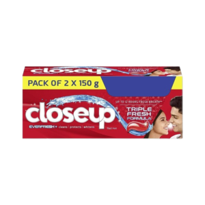 Closeup Everfresh+ Anti-Germ Gel Red Hot Toothpaste 2x150gms