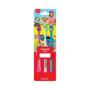 Colgate Extra Soft Kids Toothbrush 3 Units