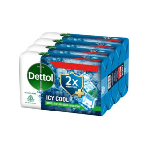 Dettol Icy Cool Soap 4 X 100gm