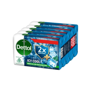 Dettol Icy Cool Soap 5 X 150gm
