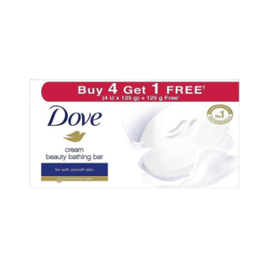 Dove Cream Beauty Bathing Bar 4x125gms