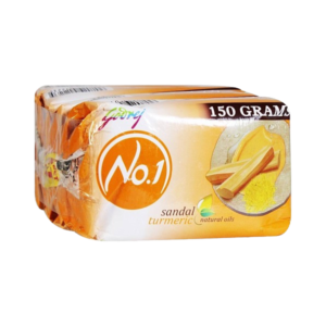 Godrej No. 1 Sandal & Turmeric Soap 3x150gms