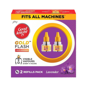 Good Knight Gold Flash Liquid Vapouriser Lavender 2x45ml