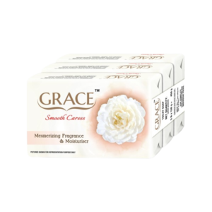 Grace Beauty Soap With Jasmine Oil & Moisturiser 3x150gms