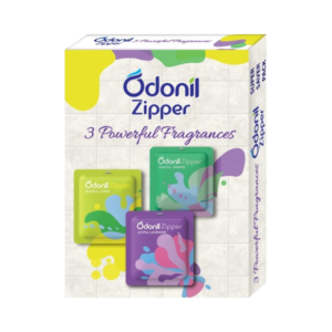 Odonil 3 Powerful Fragrances Zipper 3X10gms