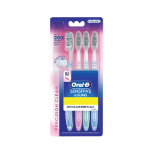 Oral-B Sensitive & Gums Precision Clean Toothbrush 4Unit