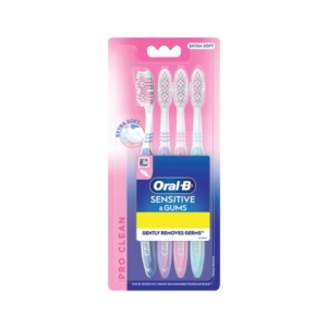 Oral-B Sensitive & Gums Pro Clean Toothbrush 4Unit