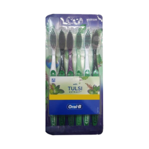 Oral-B Tulsi Extract Medium Toothbrush 6Units