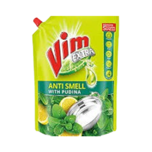 Vim Extra Anti Smell Dishwashing Liquid With Pudina Removes Tough Smell2L